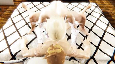 Ganyu and Lumine Destroyed in Hotel Room Genshin Impact Hentai