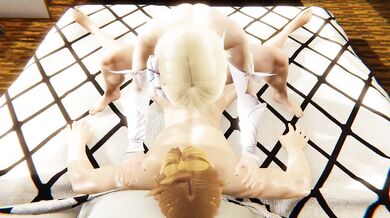 Ganyu and Lumine Destroyed in Hotel Room Genshin Impact Hentai