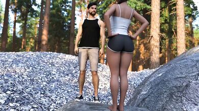 Veronica Destroyed Me In Forest Hard Missionary Gushing Wet Pussy Play