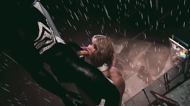 Sloppy Gwen Stacy Blowjob Facefuck Cowgirl Riding Venom