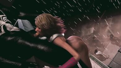 Sloppy Gwen Stacy Blowjob Facefuck Cowgirl Riding Venom