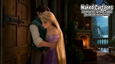 Flynn And Rapunzel Cartoon HD Porn Just The Two Of Us Destroyed