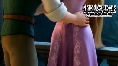Flynn And Rapunzel Cartoon HD Porn Just The Two Of Us Destroyed