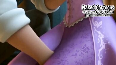 Tangled Rapunzel Pussy Eating Destroyed Cartoon Hentai Until She Choked Gushing