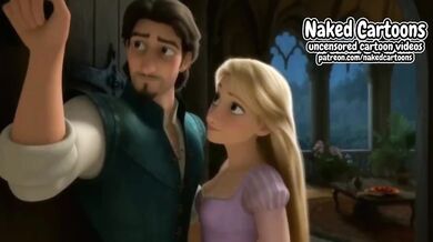 Virgin Rapunzel gets Savage Pussy Licking until she cums