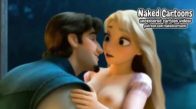 Virgin Rapunzel gets Savage Pussy Licking until she cums