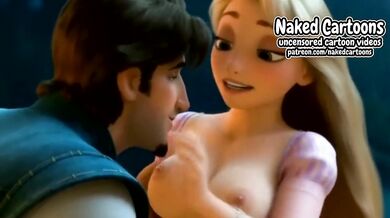 Rapunzel Cartoon Blowjob Destroyed Virginity Pussy Eating Deep Throat Cum In Mouth Small Tits
