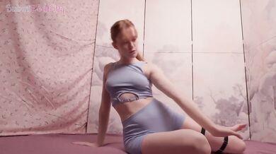 Flexible Redhead Gymnast Destroyed Me With Extreme Blowjob And Cum In Mouth Crazy Positions