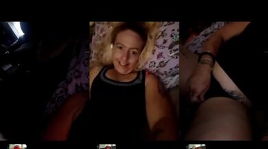 Period Masturbation Vibrator Tight Pink Pussy Watching Hunk Jerk Off Girl Cumming