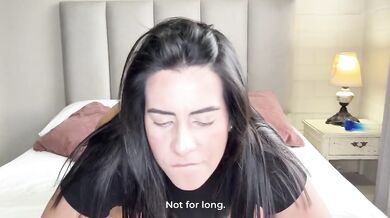 I Promised My Stepmbrother My Cunt After He Caught Me Using A Cock Sucking My Garganta Profunda With Semen And Cum