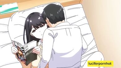 Girl Keeps Reading Manga While Getting Fucked Hard And Creampied Uncensored Hentai