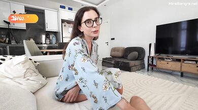 My stepmother asked me to cum inside her!