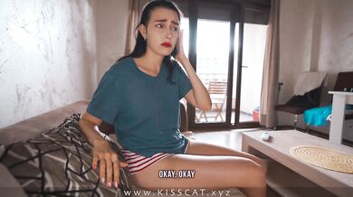 DAY 3 - Why step son fucks step mom's mouth? Risky oral creampie for hot step mother
