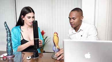 Colombian nymphomaniac begs BBC for sex - Brandon Cruz & Alicia Trece