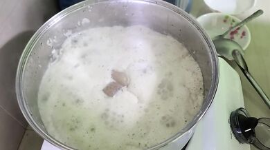 Pinay MILF Cooking and Sex Vlog - Ginataang Suso