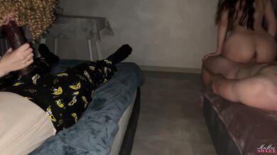 Wife Swap Didn't Bring Joy BBC Tight Pussy Couldn't Accommodate His Cock, Blowjob Remains