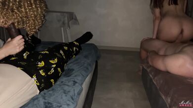 Wife Swap Didn't Bring Joy BBC Tight Pussy Couldn't Accommodate His Cock, Blowjob Remains