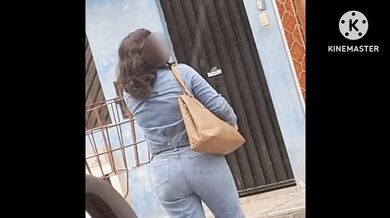 CUM IN MY MOTHER-IN-LAW'S ASS THE MOTHER'S BIG BUTT