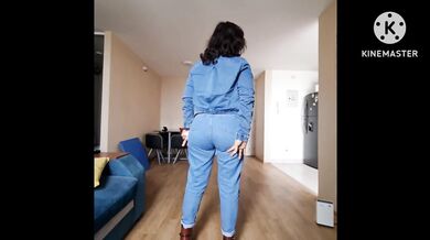 CUM IN MY MOTHER-IN-LAW'S ASS THE MOTHER'S BIG BUTT