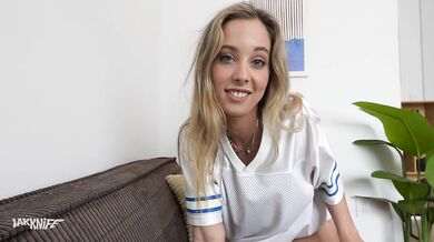 Beautiful Blonde Babe Fucks behind her Cheating BFs back - Millie Morgan