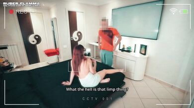 My husband catches me with my lover and fucks me hard to prove he’s a bull, pounding me until he giv