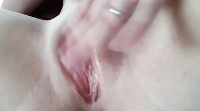 Close Up First Experience Solo Girl Pink Wet Pussy Dripping Grool Orgasm Destroyed