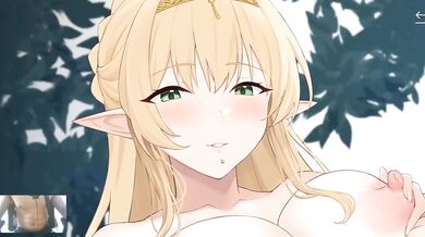 Blonde Milf Elf Queen Destroyed By Huge Massive Cock Creampie Rough Hardcore Ahegao