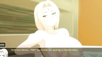 Naruto Fucks Tsunade in Hot Springs Hentai Gameplay Destroyed Choking Gushing Creampie