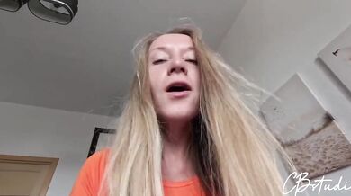 Hot Blonde Stepdaughter Lets Stepdad Destroy Her Tight Pussy Gushing Creampie