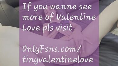 Valentine Love Intro Destroyed by Amateur Latina Girl Masturbating Pussy Rubbing New Sensations