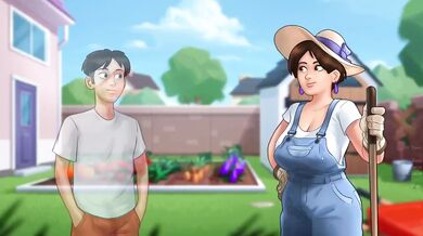 Debbie's Tits Growth Explodes As Anon Assists Diane In Garden And Makes Her Horny New Update