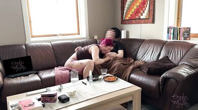 Nerdy Redhead Dream Destroyed By Blowjob And Board Game Cunnilingus