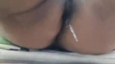 Hot Brunette Stepsis Destroyed Gushing Messy Squirt and Cream