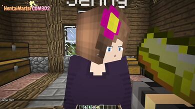 Dearlord3 Destroyed Jenny In Minecraft Hentai Doggie Style With Cum In Throat