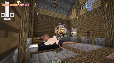 Dearlord3 Destroyed Jenny In Minecraft Hentai Doggie Style With Cum In Throat