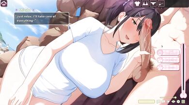 Dedicated Office Lady Gets Destroyed on Beach Gushing Deepthroat