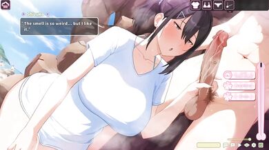 Dedicated Office Lady Gets Destroyed on Beach Gushing Deepthroat