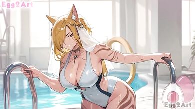 Wizardry Variants Daphne Debra Big Tits Swimsuit Blow Job Hentai Egg 2 Art