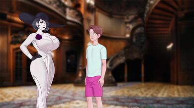 SexNote 70 Destroyed Lady Dimitrescu Cowgirl Creampie Hot Sex Hentai Game