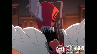 Cartoon Hentai Chainsaw Man Destroyed Gushing Choked Uncensored HD Porn Animation