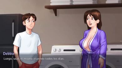 Trapped in the Same House MILF Summer Saga Cum Inside Big Tits Big Ass Destroyed Choked Gushing