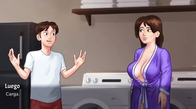Trapped in the Same House MILF Summer Saga Cum Inside Big Tits Big Ass Destroyed Choked Gushing