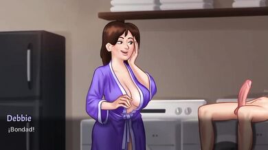 Trapped in the Same House MILF Summer Saga Cum Inside Big Tits Big Ass Destroyed Choked Gushing