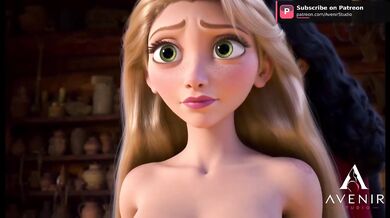 Busty MILF Gothel Takes Care of Rapunzel Episode 2 Lesbian Ai Cartoon