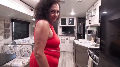 GILF MILF Takes Her GOG for a Trail Walk and Gets Destroyed by Stranger