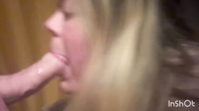 Blowjob Cum in Mouth Destroyed Gushing MILF Big Tits HD