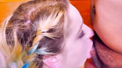 Blonde Amateur Delivers Wild Depththroat Action By Epowerm Cum In Mouth Blowjob Gushing