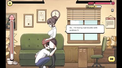 Teacher Blowjob on Desk Running a Train WAAACC Comedy