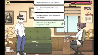 Teacher Blowjob on Desk Running a Train WAAACC Comedy