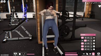 Pregnant housewife destroys gym doggy style with my seed breeding big tits creampie from behind